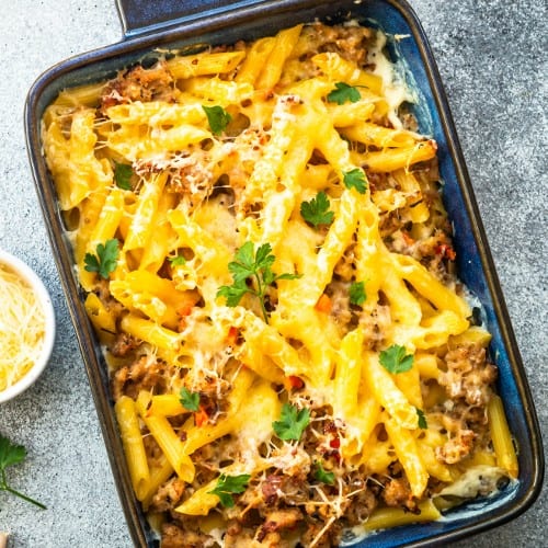 Baked Penne.