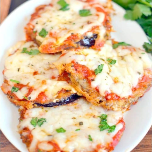 Eggplant Parmesan.