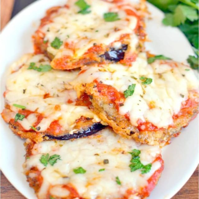 Eggplant Parmesan.