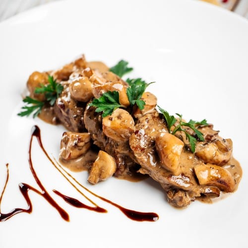 Veal Marsala.