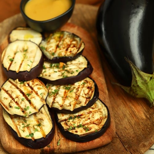 Grilled Eggplant.