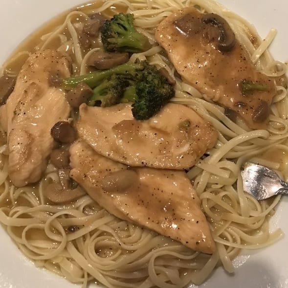 Chicken Marsala.