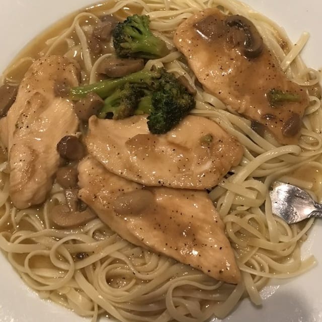 Chicken Marsala.